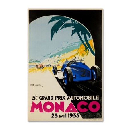 Trademark Fine Art Lantern Press 'Racecar 4' Canvas Art, 12x19 ALI09948-C1219GG